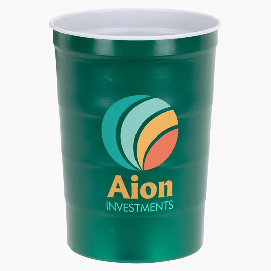 Halftime 16 oz USA-Made Steel Chill Cup — view 2