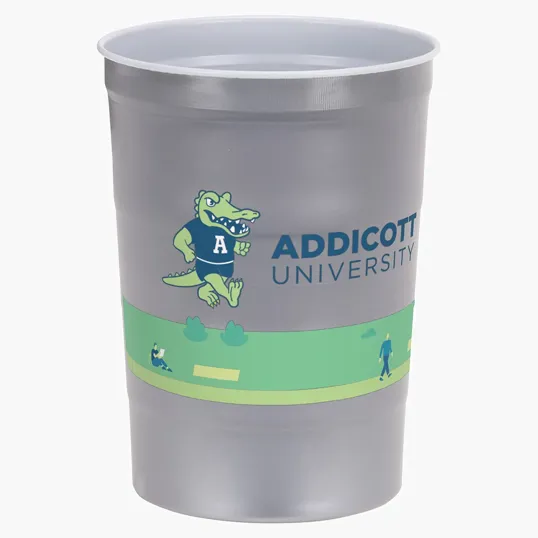 Halftime 16 oz USA-Made Steel Chill Cup — view 3