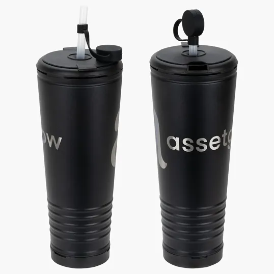 Klaxon 23 oz Stainless Steel Tumbler with Built-In Horn — view 2