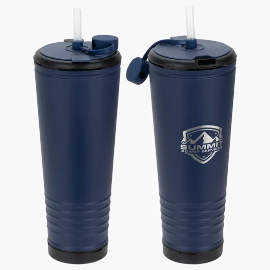 Klaxon 23 oz Stainless Steel Tumbler with Built-In Horn — view 3