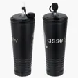 Klaxon 23 oz Stainless Steel Tumbler with Built-In Horn — view 2