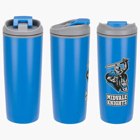 Ariel Olympia 17 oz Stainless Steel Tumbler with Flip Top Lid — view 3