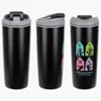 Ariel Olympia 17 oz Stainless Steel Tumbler with Flip Top Lid — view 2