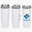 Ariel Olympia 17 oz Stainless Steel Tumbler with Flip Top Lid — view 5