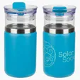 Ariel Tamari 12 oz Glass Tumbler & Vacuum Insulated Cooler — view 2