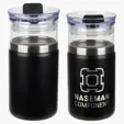 Ariel Tamari 12 oz Glass Tumbler & Vacuum Insulated Cooler — view 3