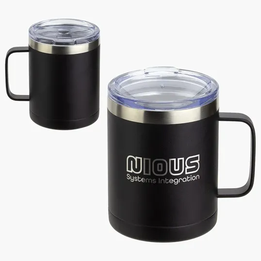 Ceva 14 oz Copper-Coated Powder-Coated Insulated Mug — view 2