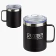 Ceva 14 oz Copper-Coated Powder-Coated Insulated Mug — view 2