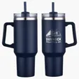 Genoa 40 oz Vacuum Insulated Travel Mug with Straw — view 7