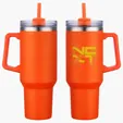 Genoa 40 oz Vacuum Insulated Travel Mug with Straw — view 8
