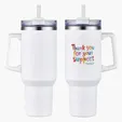 Genoa 40 oz Vacuum Insulated Travel Mug with Straw — view 12