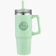 Milo 30 oz Vacuum Insulated Stainless Steel Mug with Straw — view 5