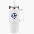 Milo 30 oz Vacuum Insulated Stainless Steel Mug with Straw — view 9