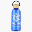 Sanzio 21 oz RPET Bottle with Bamboo Lid — view 2