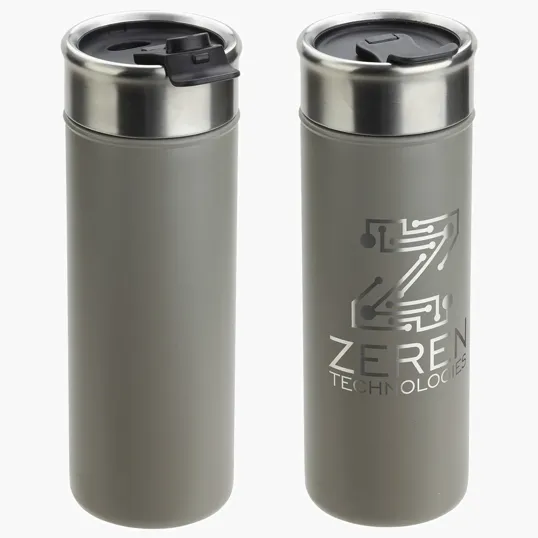 Solari 18 oz Copper-Lined Powder-Coated Insulated Tumbler — view 4