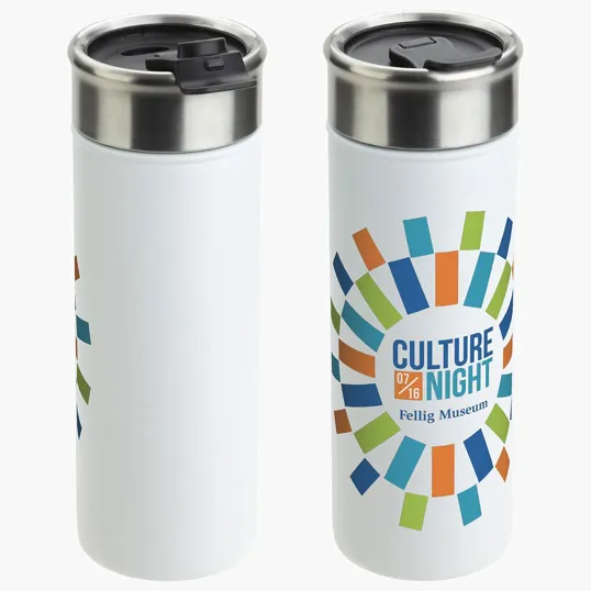 Solari 18 oz Copper-Lined Powder-Coated Insulated Tumbler — view 6