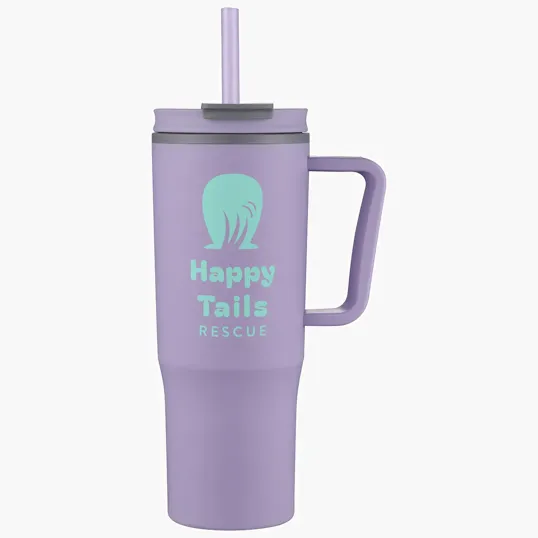 Ariel Sofia 30 oz Double-Wall Polypropylene Mug — view 6