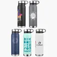 Turin 20 oz Vacuum Insulated Stainless Steel Bottle with Twist Cap