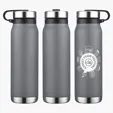 Turin 20 oz Vacuum Insulated Stainless Steel Bottle with Twist Cap — view 3