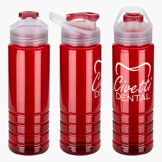 Ariel Breakaway 26 oz RPET Sports Bottle with Flip-Top Spout — view 4