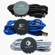 Ariel EDGE Triplex 3-in-1 Light-Up Charging Cable