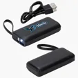 Chancellor 5000mAh Power Bank with USB-C Built-in Cable — view 2