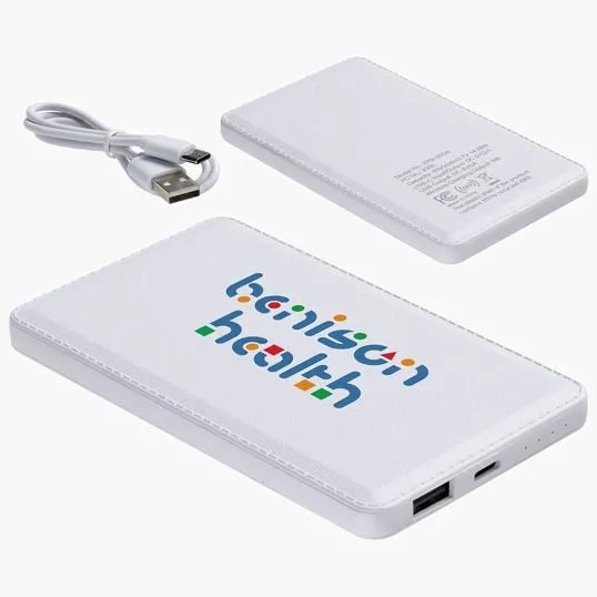 Sovereign 4000mAh Wireless Charging Power Bank with Recycled Case — view 3
