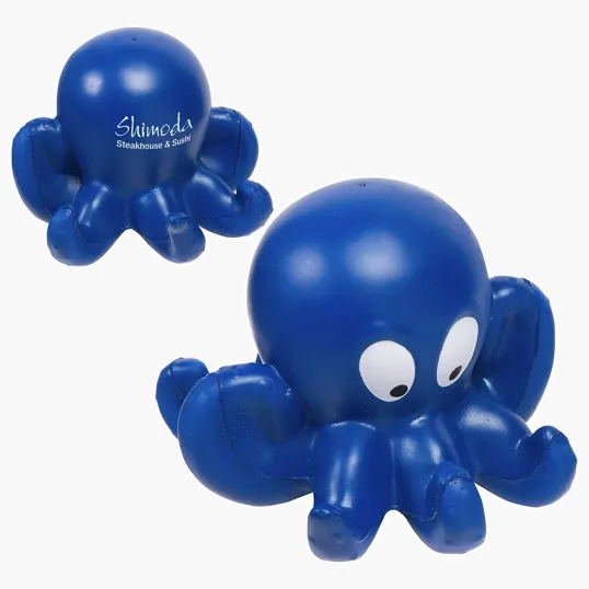 Octopus Shaped Polyurethane Stress Reliever — view 2