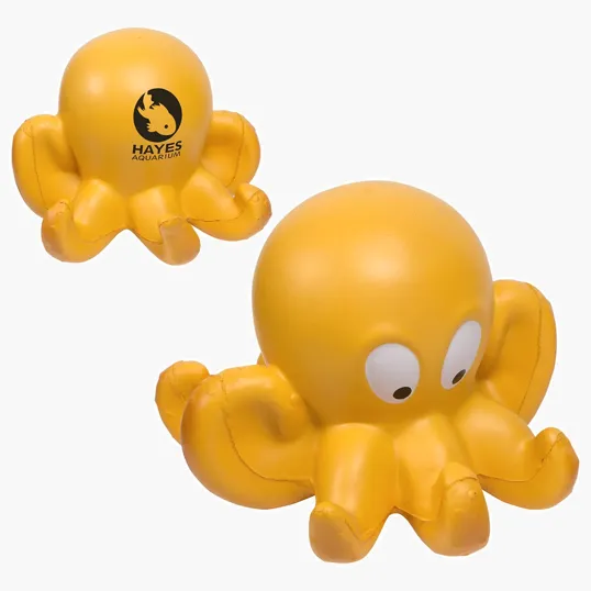 Octopus Shaped Polyurethane Stress Reliever — view 3