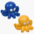 Octopus Shaped Polyurethane Stress Reliever