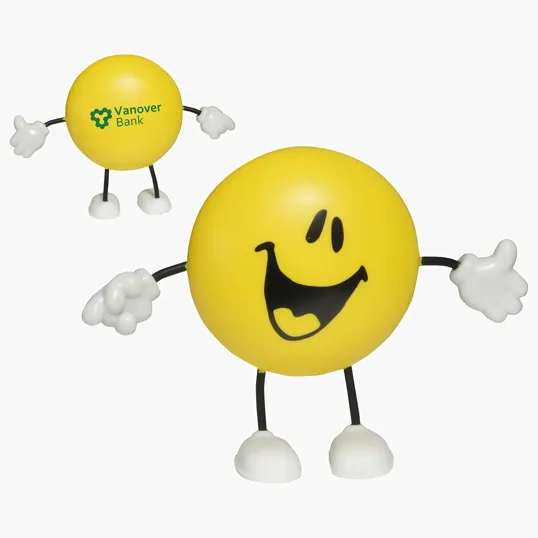 Lin Line Round Stress Reliever Figure — view 3