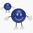 Lin Line Round Stress Reliever Figure — view 2