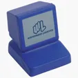Lin Line Computer-Shaped Polyurethane Stress Reliever — view 3