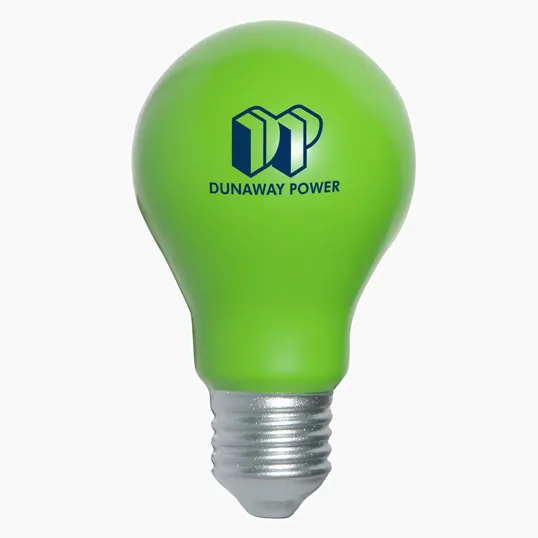 Lightbulb-Shaped Polyurethane Stress Reliever — view 2