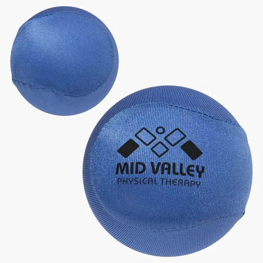 Lin Line Fabric Round Ball Stress Reliever — view 2