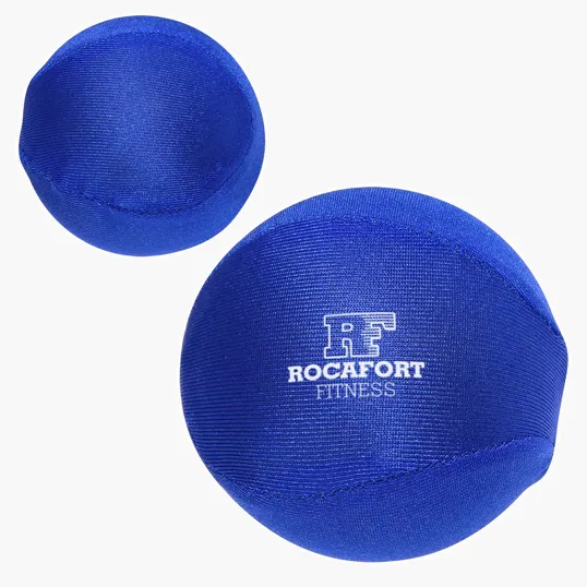 Lin Line Fabric Round Ball Stress Reliever — view 4