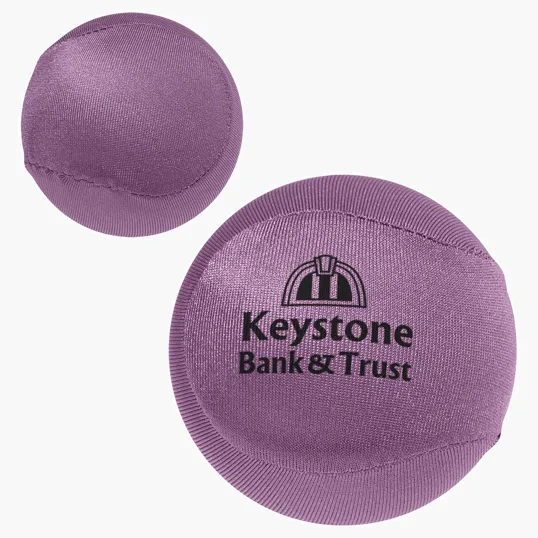 Lin Line Fabric Round Ball Stress Reliever — view 6