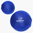 Lin Line Fabric Round Ball Stress Reliever — view 4