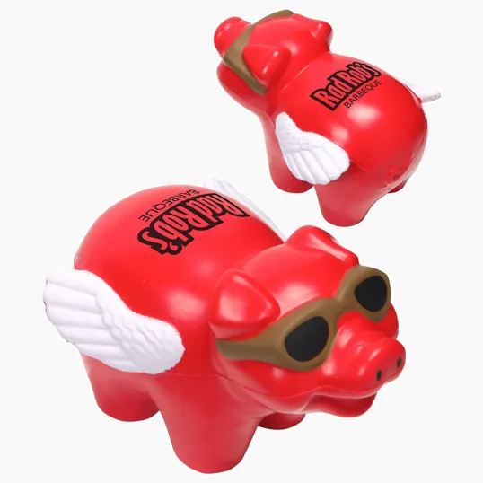 Lin Line Flying Pig Stress Reliever — view 4