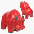 Lin Line Wall Street Bull Stress Reliever — view 4