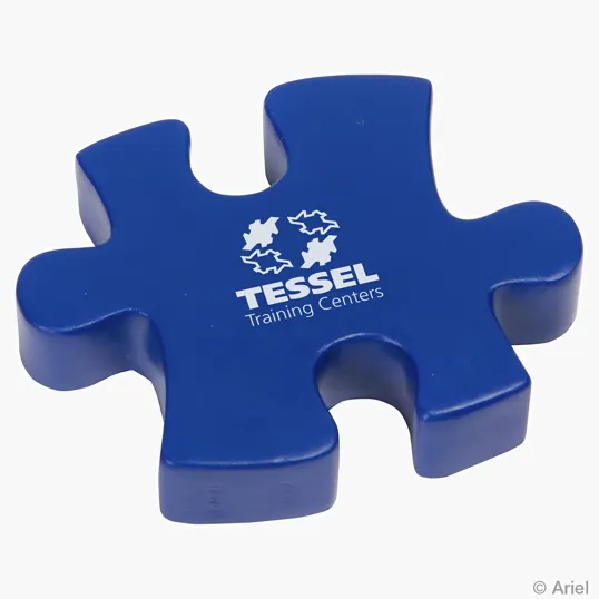 Lin Line Connecting Puzzle Piece Stress Reliever — view 2