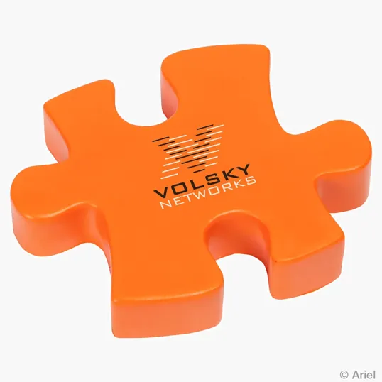 Lin Line Connecting Puzzle Piece Stress Reliever — view 4