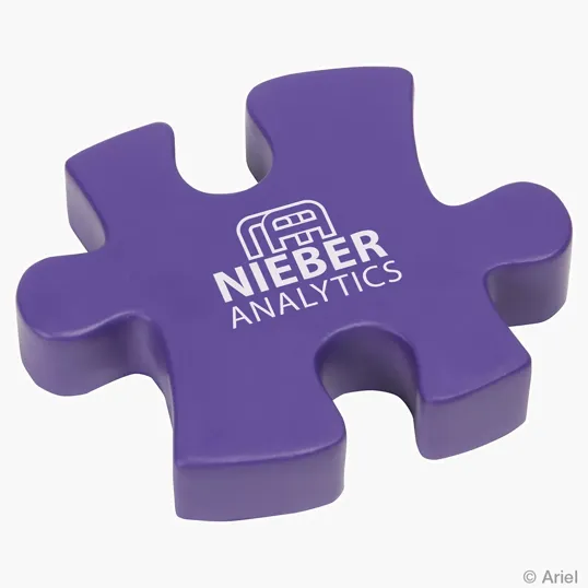 Lin Line Connecting Puzzle Piece Stress Reliever — view 5