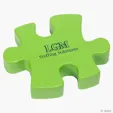 Lin Line Connecting Puzzle Piece Stress Reliever — view 3