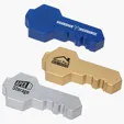 Key-Shaped Polyurethane Stress Reliever