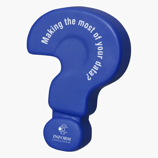 Lin Line Question Mark Stress Reliever — view 2