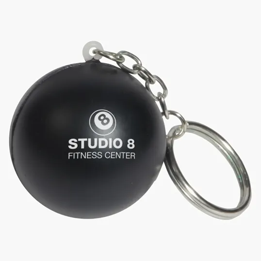 Lin Line Stress Ball Key Chain — view 2