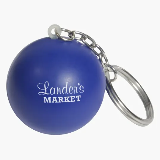 Lin Line Stress Ball Key Chain — view 3