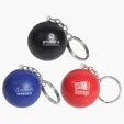Lin Line Stress Ball Key Chain