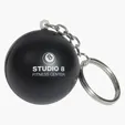 Lin Line Stress Ball Key Chain — view 2